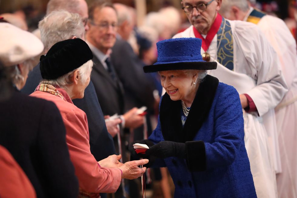 the queen attends the royal maundy service