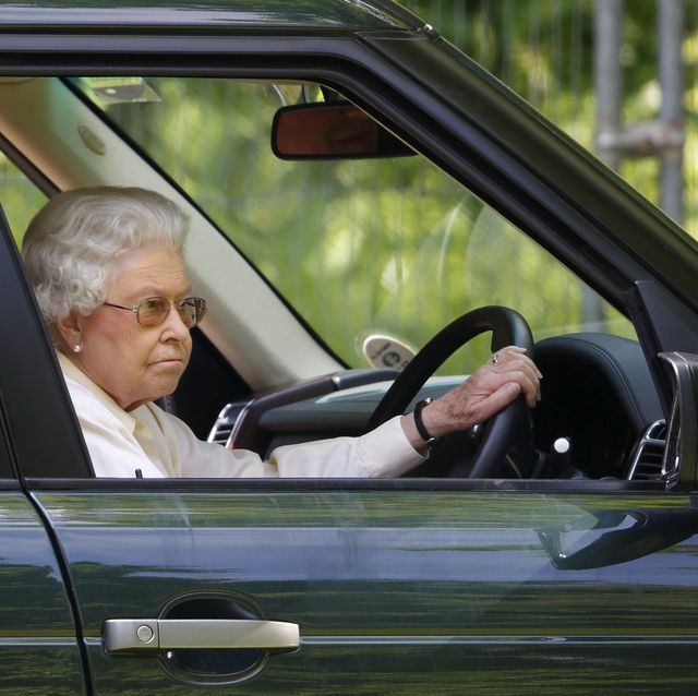 Queen Elizabeth Driving