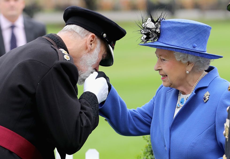 The Queen Visits The Honourable Artillery Company
