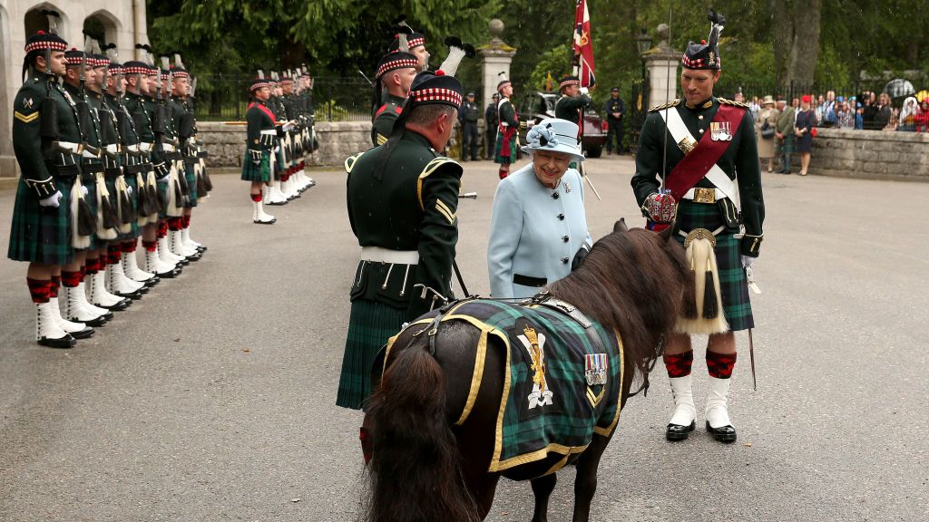 Queen summer residence at Balmoral 2019