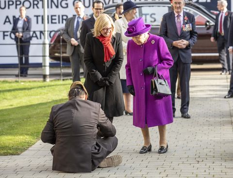 The Queen Visits The Royal British Legion Industries Village