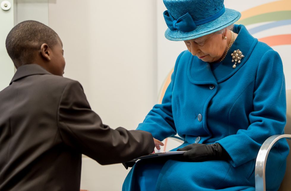 Queen Elizabeth II Visits The Royal Commonwealth Society