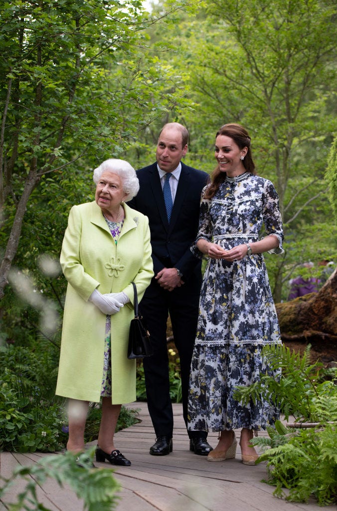 The Royal Family Chelsea Flower Show 