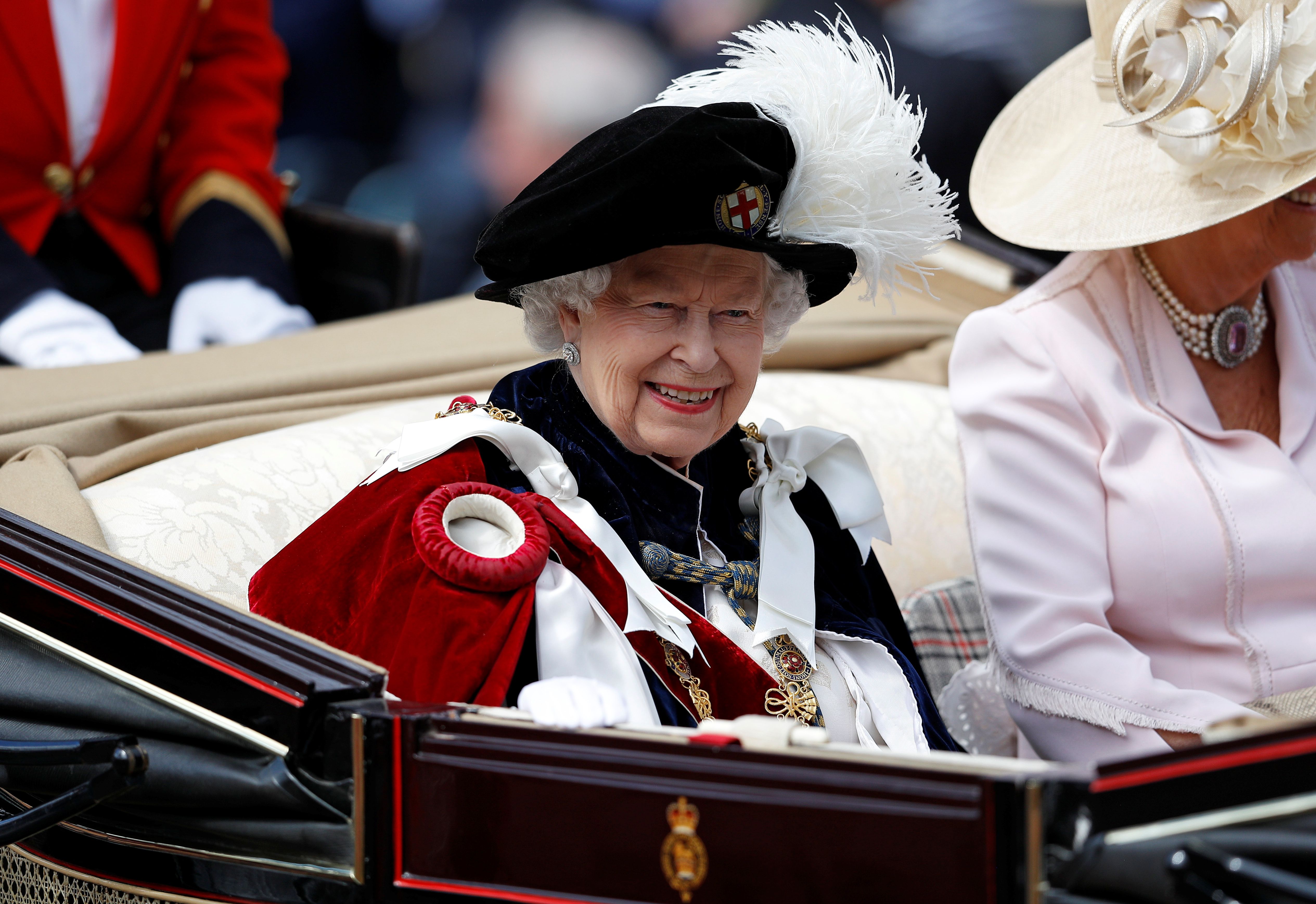 Order of the Garter: Queen leads ceremony honouring those who have excelled  in public service - Mirror Online