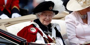 queen elizabeth Order Of The Garter Service At Windsor Castle
