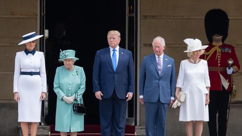 preview for Queen Elizabeth, Donald Trump propose toasts