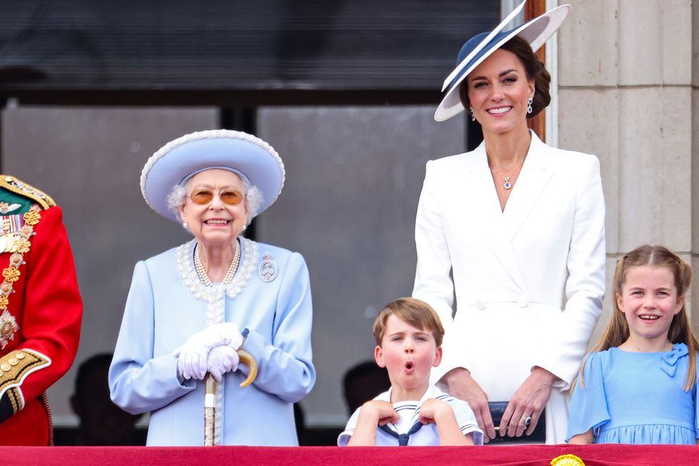 prince louis at trooping the colour
