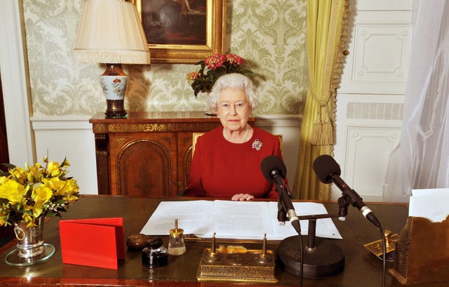 Queen Elizabeth II Records Commonwealth Day Broadcast