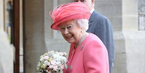 Her Majesty The Queen Starts The London Marathon