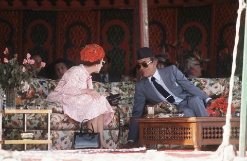 The Queen in Morocco