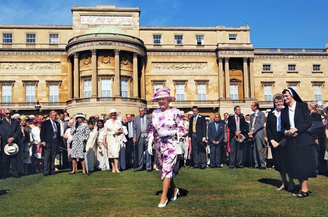 Queen & Prince Philip Host Palace Garden Party