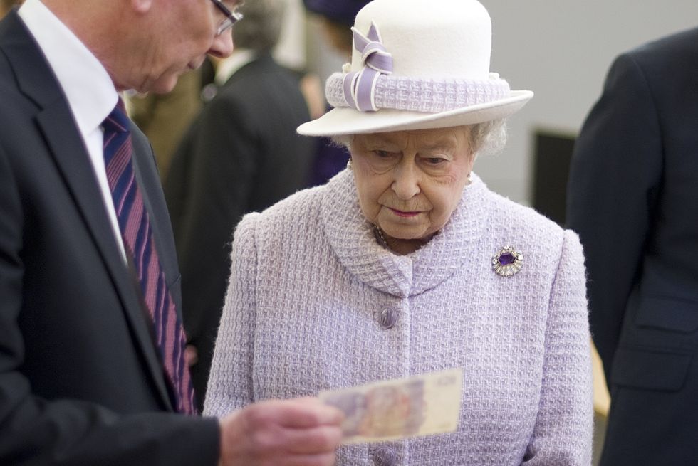 queen elizabeth ii and the duke of edinburgh visit the bank of england