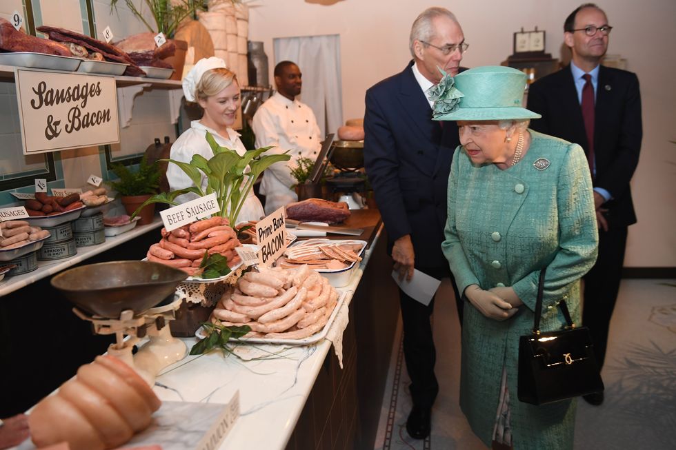 The Queen Marks The 150th Anniversary Of Sainsbury's