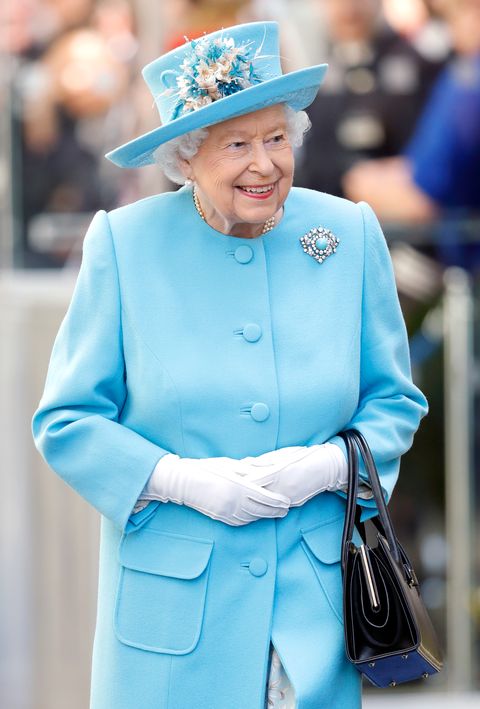 The Queen Visits The British Airways Headquarters To Mark Their Centenary