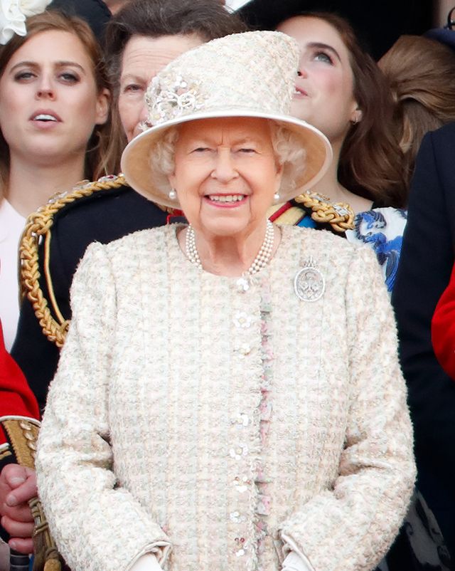 queen elizabeth buckingham palace balcony Trooping The Colour 2019
