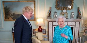 Queen Receives Outgoing and Incoming Prime Ministers, ボリス・ジョンソン, Boris Johnson, エリザベス二世