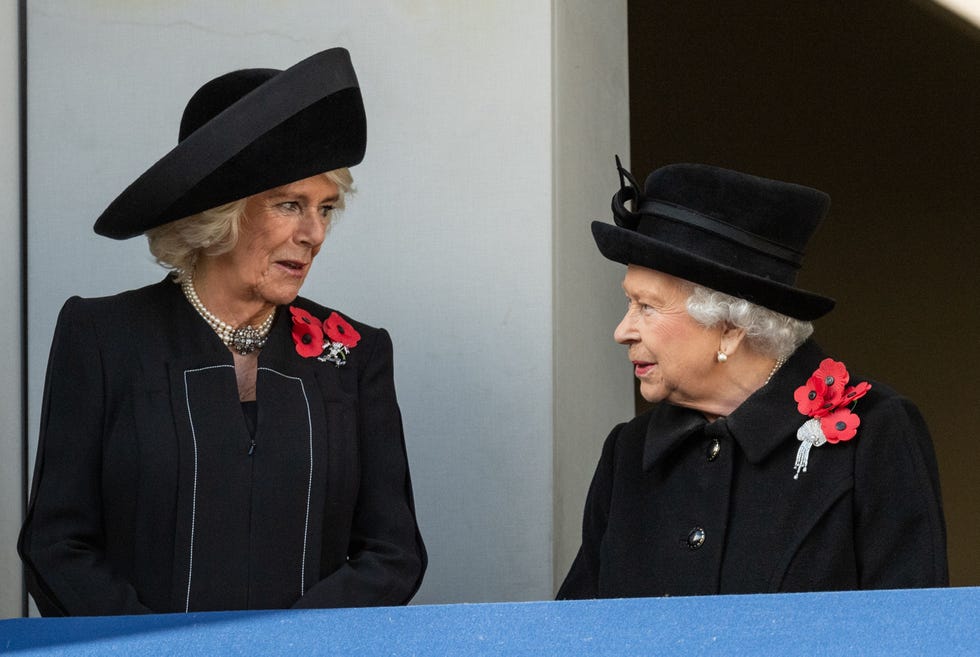 Wreaths Are Laid At The Cenotaph On Remembrance Sunday