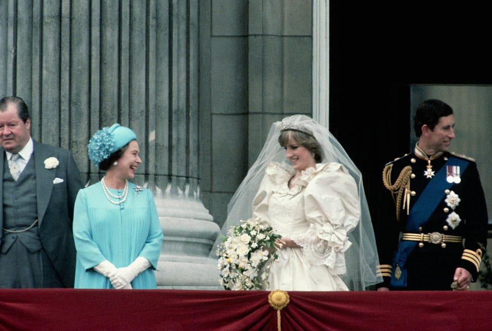 Princess Diana and Queen Elizabeth