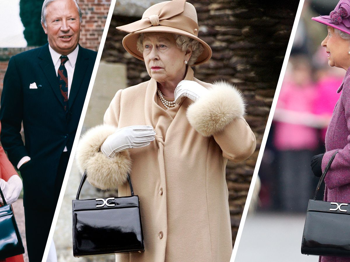 Who needs a crown! Queen sports the trusty Launer handbag for new