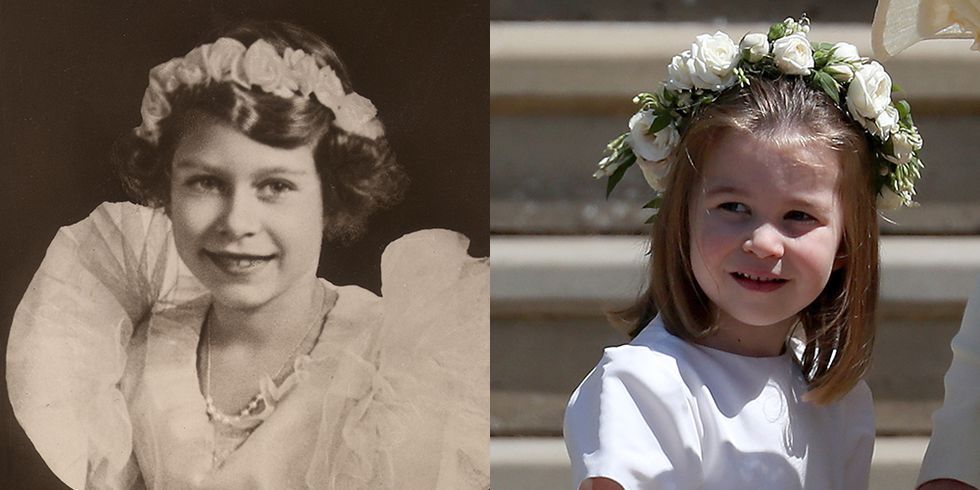 25 Princess Charlotte And Queen Elizabeth II Photos - Cute Royal Family ...