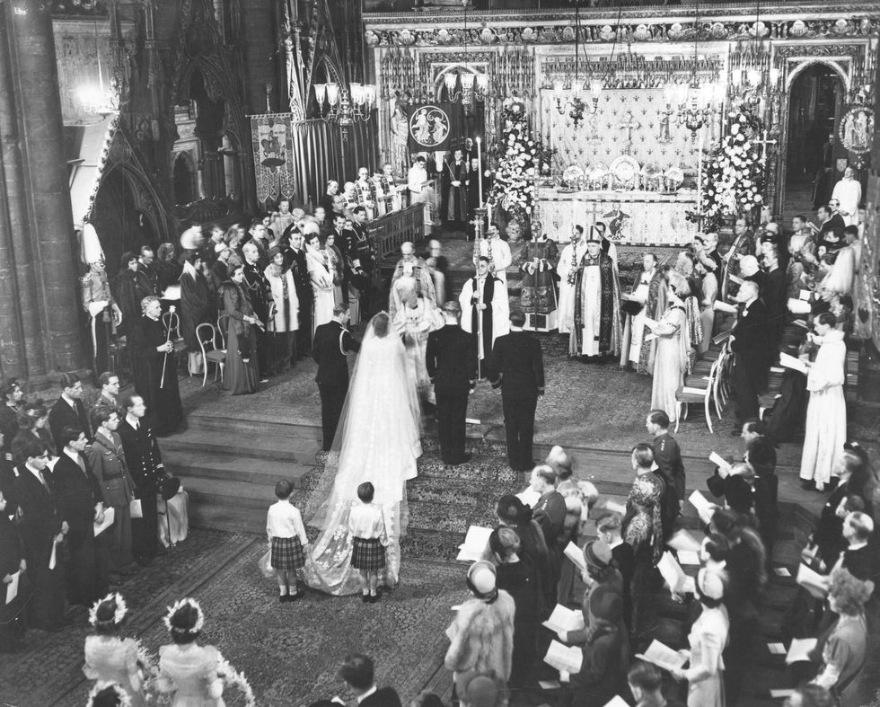 queen elizabeth wedding