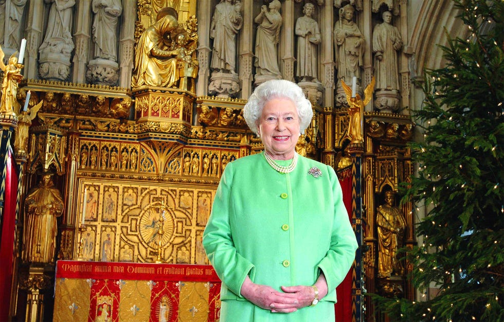 queen christmas day message