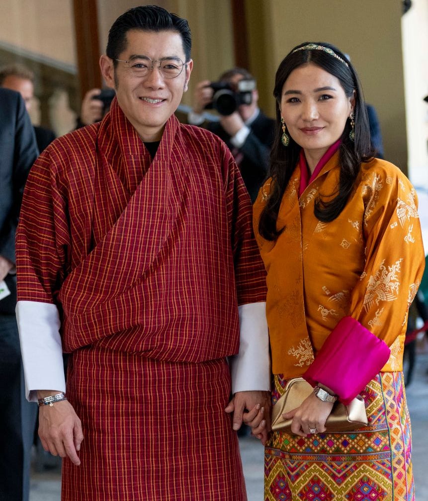 coronation reception for overseas guests