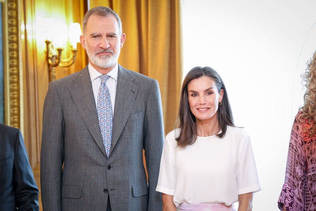 los reyes felipe y letizia