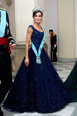 letizia en dinamarca cena de gala