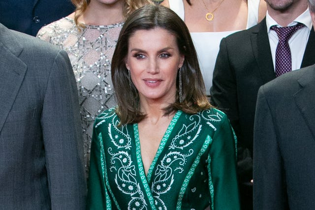 Spanish Royals Arrive At The 80th Anniversary of Marca Newspaper