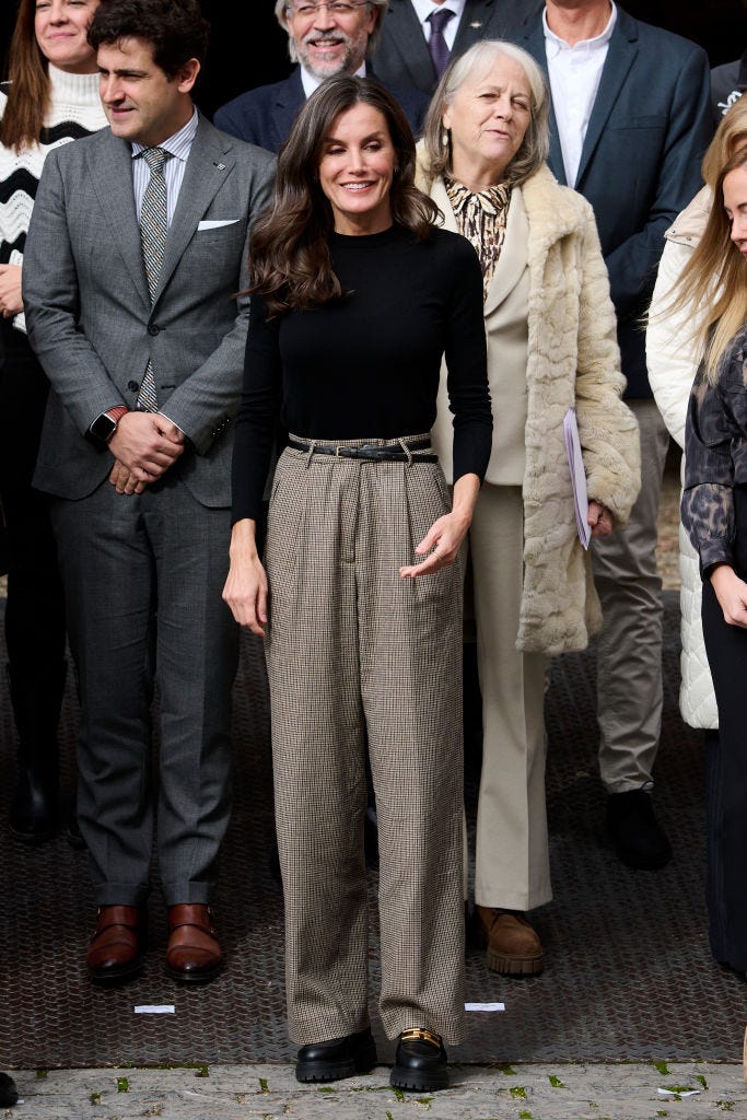 queen letizia of spain attends journalism and language seminar in la rioja