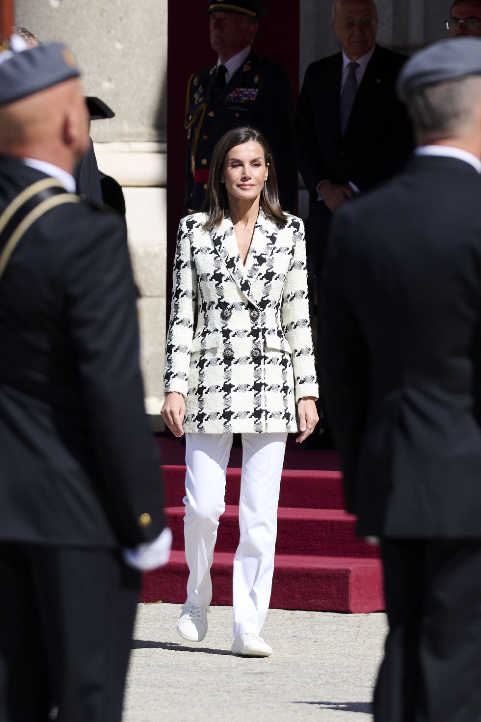 spanish royals attend the commemoration of the bicentennial of the national police