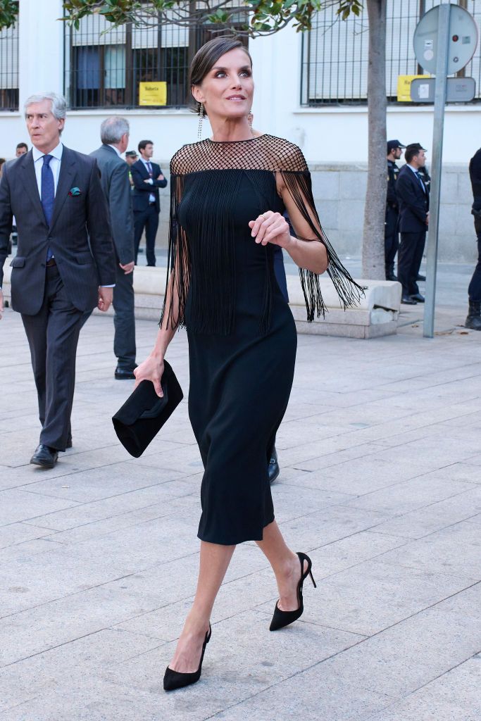 vestido de Hugo Boss la reina Letizia y que Michelle Pfeiffer tiene también