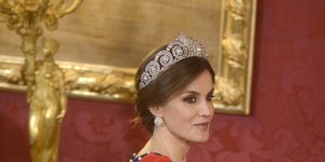spanish royals host a dinner gala for president of portugal marcelo rebelo de sousa