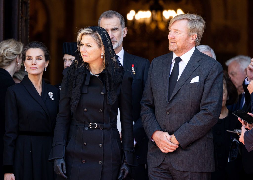 All the Photos of Royals at King Constantine's Funeral in Greece