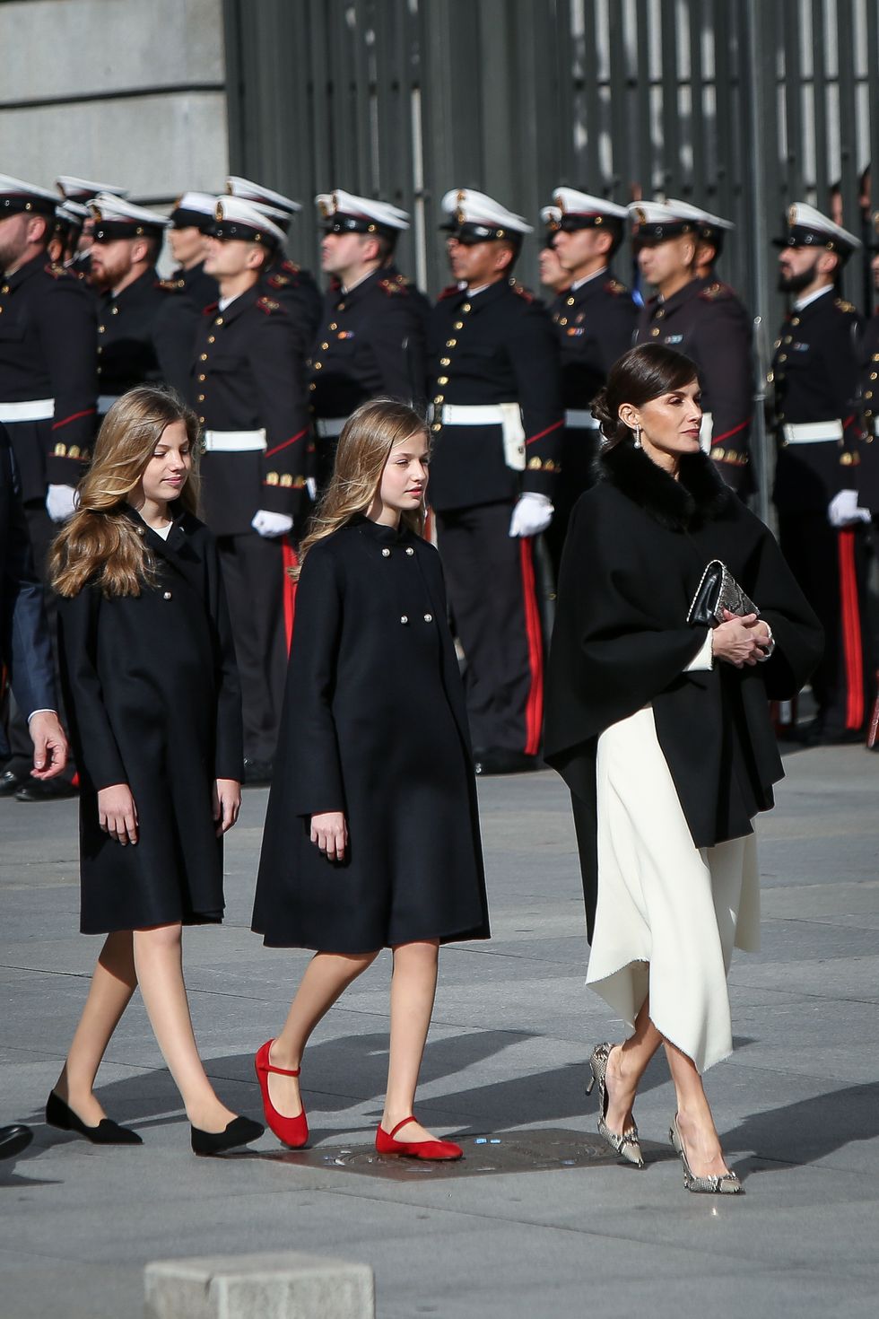 spanish royals attend the 14th legislative sessions opening