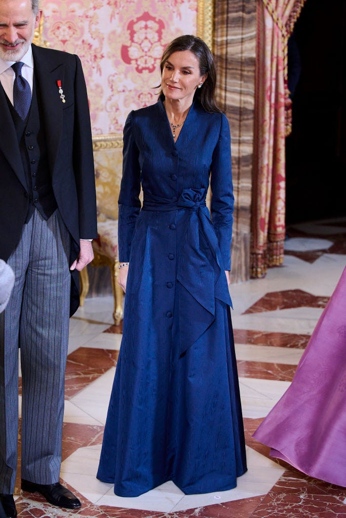Spanish Royals Receive The Diplomatic Corps At Zarzuela Palace spanish royals receive the diplomatic corps at zarzuela palace