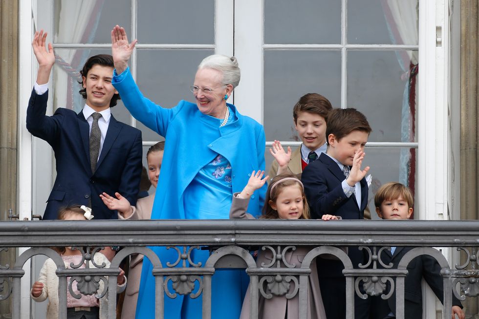 queen margrethe ii of denmark and family celebrate her majesty's 76th birthday