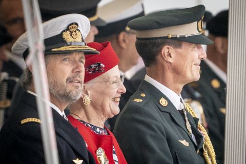 queen margrethe ii of denmark with her sons