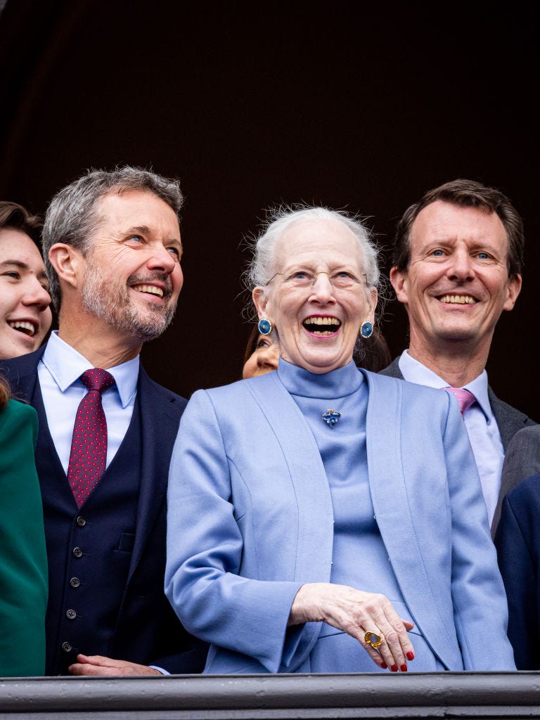 danish royal family celebrates queen margrethe's birthday