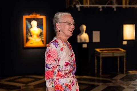 "the faces of the queen" exhibition opening in frederiksborg