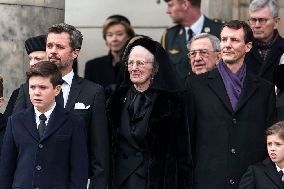 funeral of danish prince henrik in copenhagen