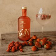 Pink gin for mother's day  with 300 year old recipe