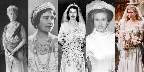 queen mary ﻿diamond fringe tiara