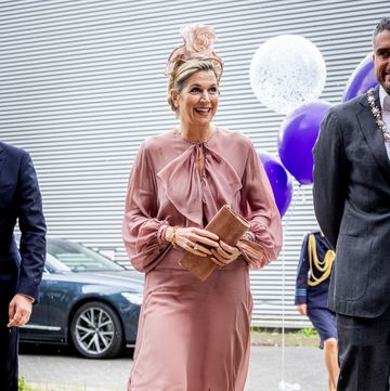 queen maxima of the netherlands visits jubilee codam coding college in amsterdam