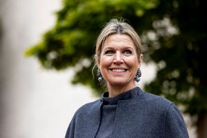 koningin maxima bij de koningsspelen in hoofddorp op 26 april 2024