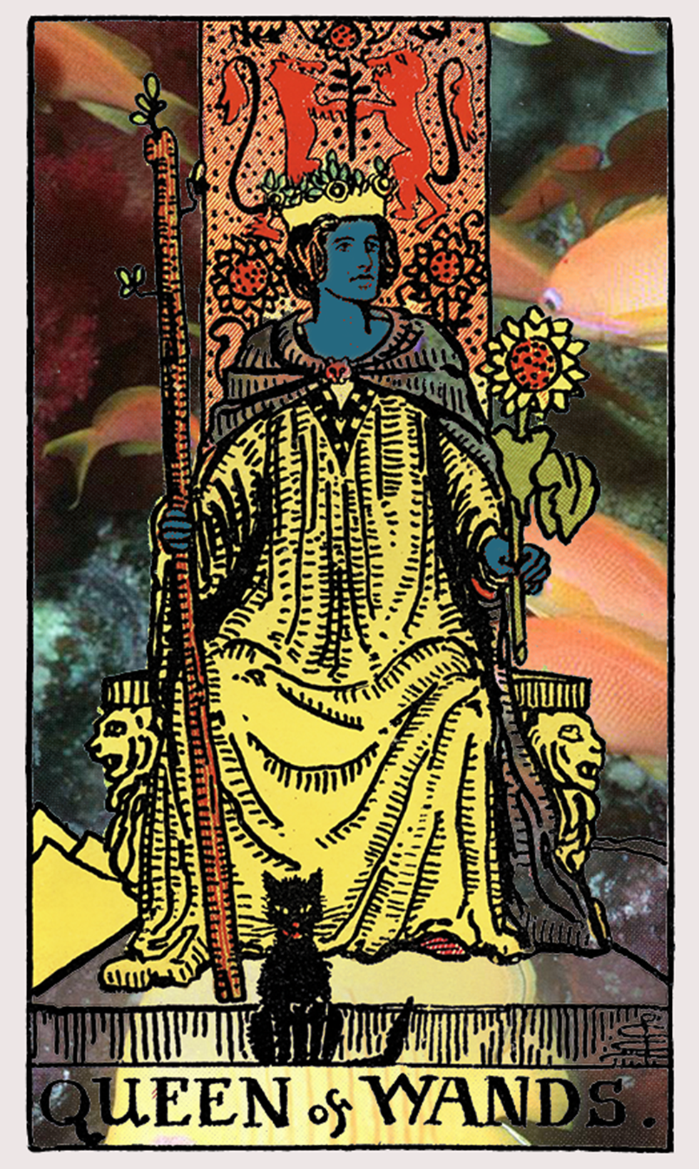 queen of wands tarot card