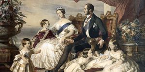 queen victoria and prince albert with five of their children by frederick winterhalter