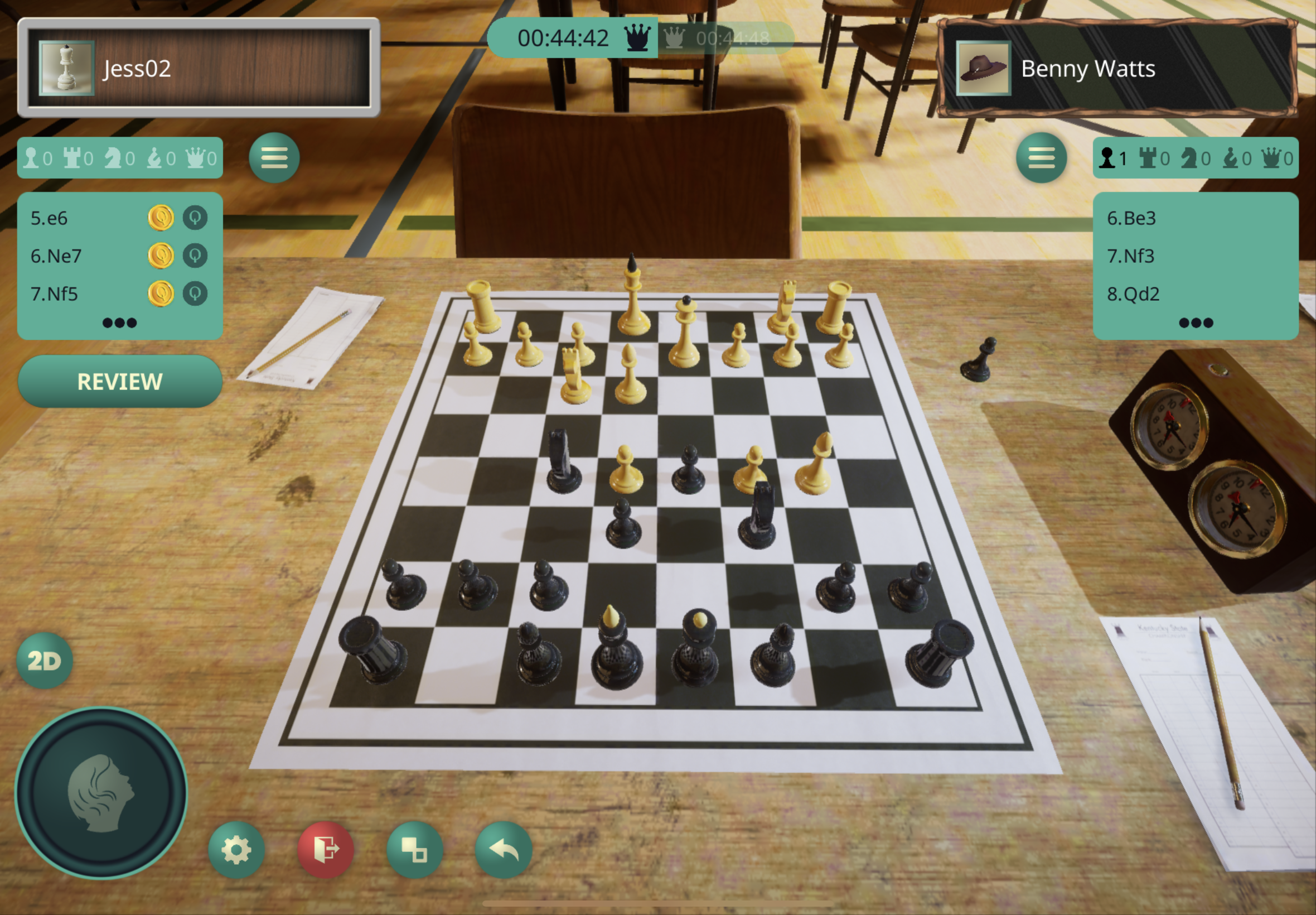 game – The Gambit Chess Player