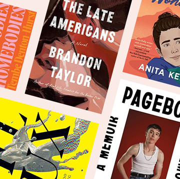 six book covers of upcoming queer novels coming out in 2023 including homebodies and the late americans